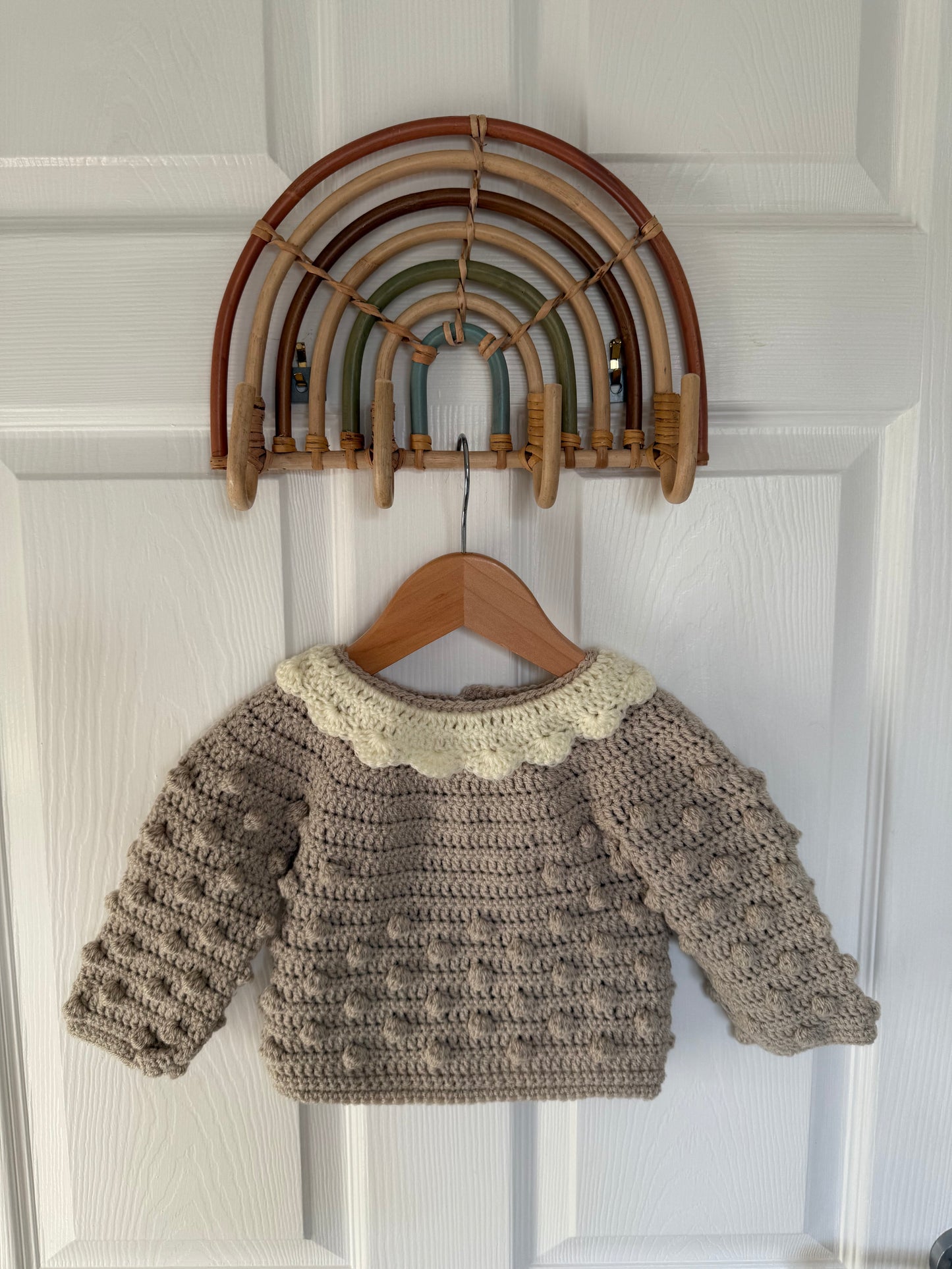 Crochet cardigan 6-12 months
