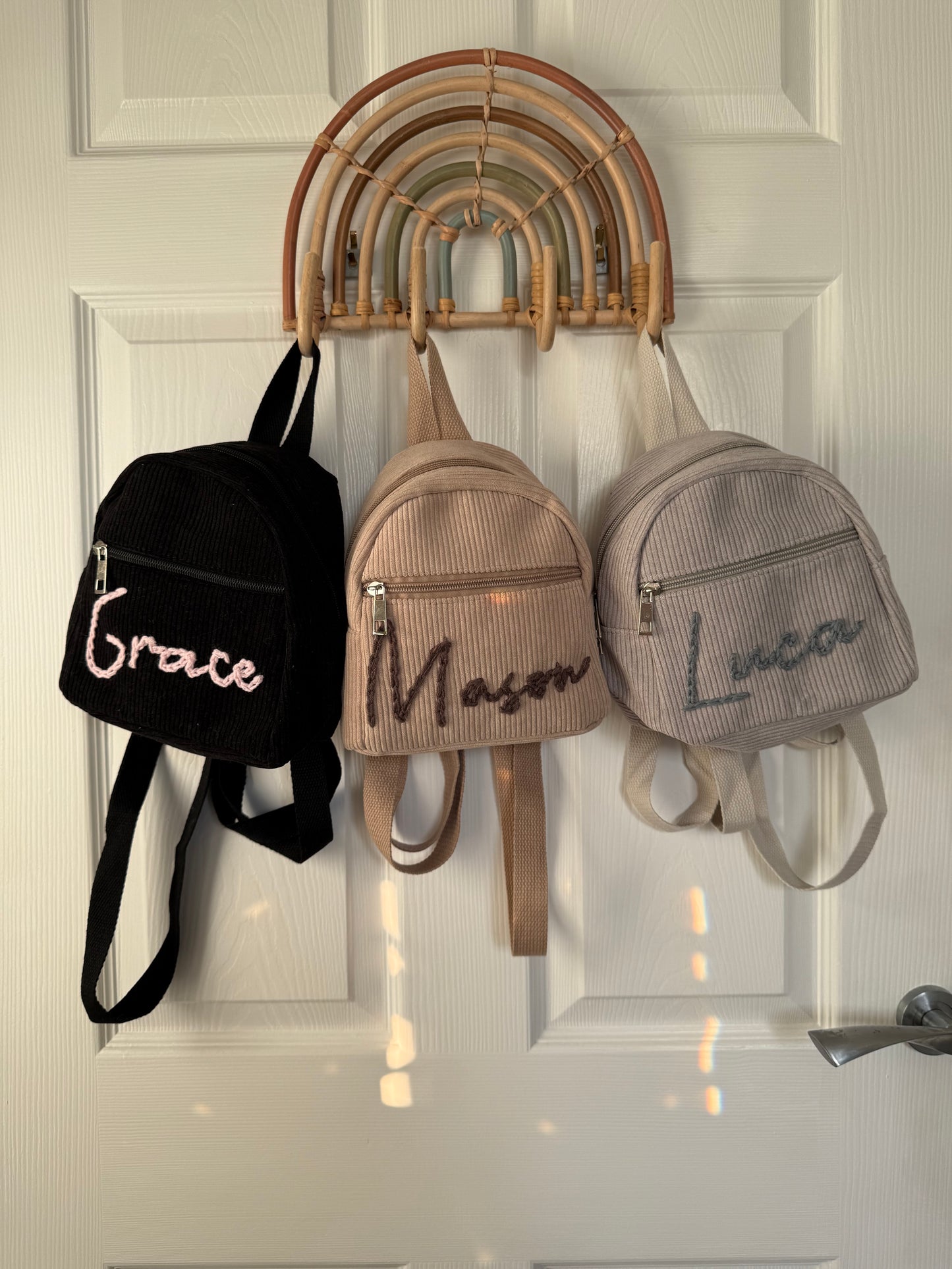 Toddler backpack black