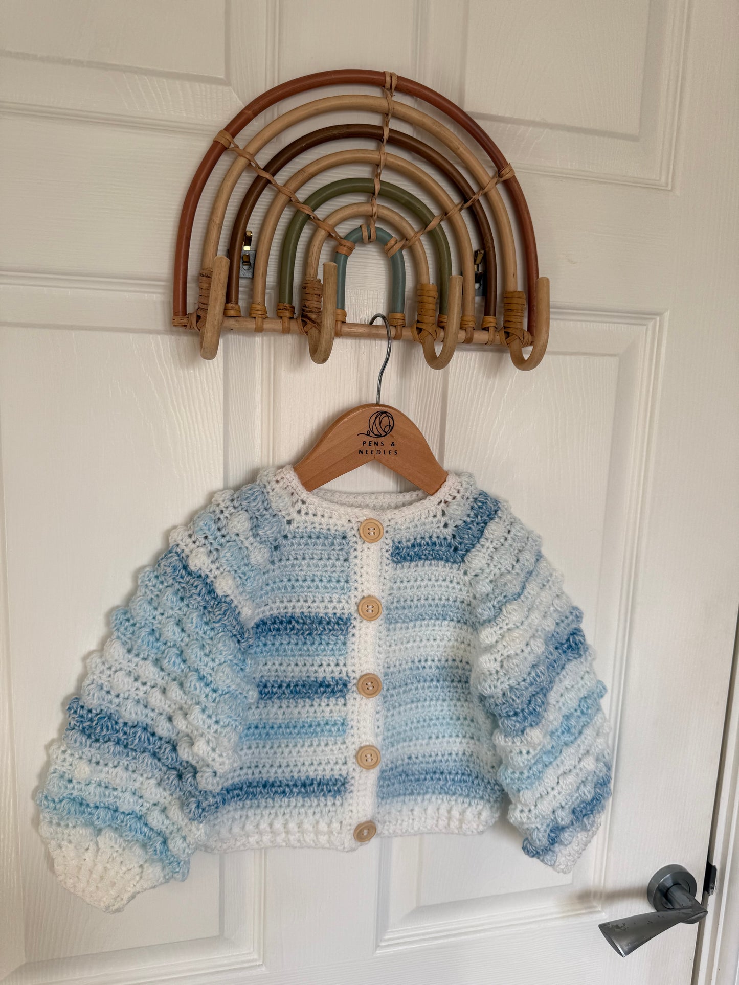 Crochet cardigan 1-2 years
