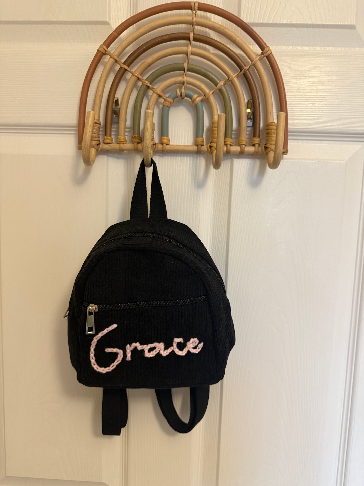 Toddler backpack black