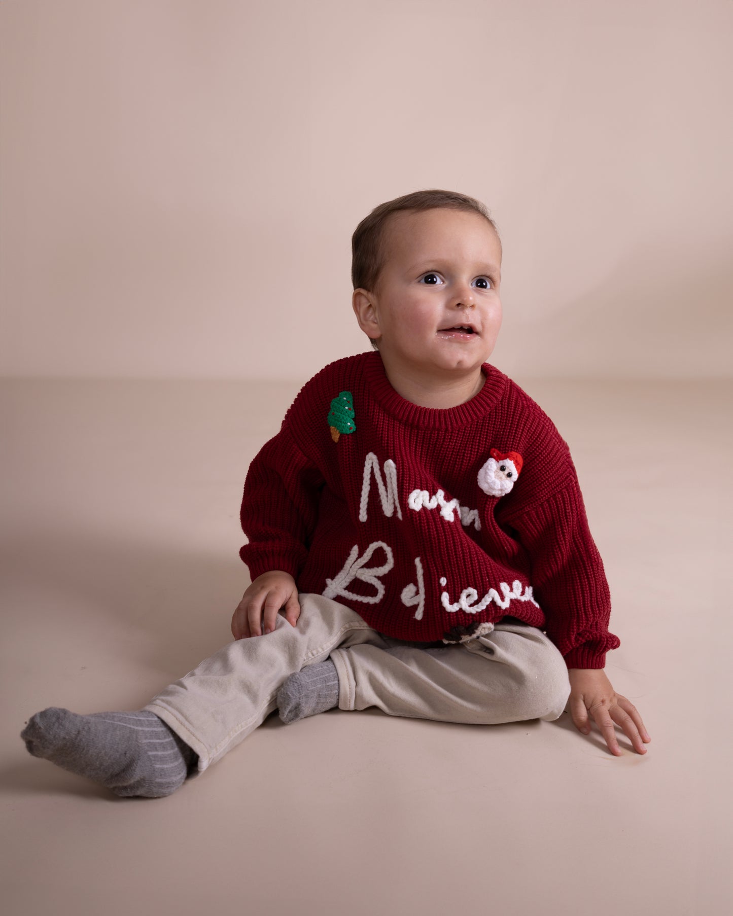 Believe Christmas jumper