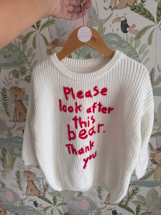 Paddington jumper 3-4 years