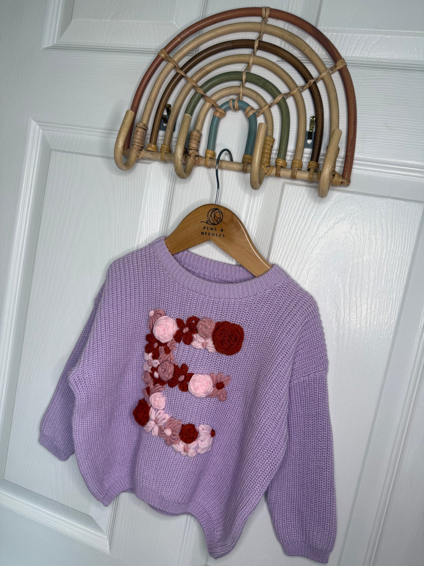 Floral jumper older kids 12 months to 5 years