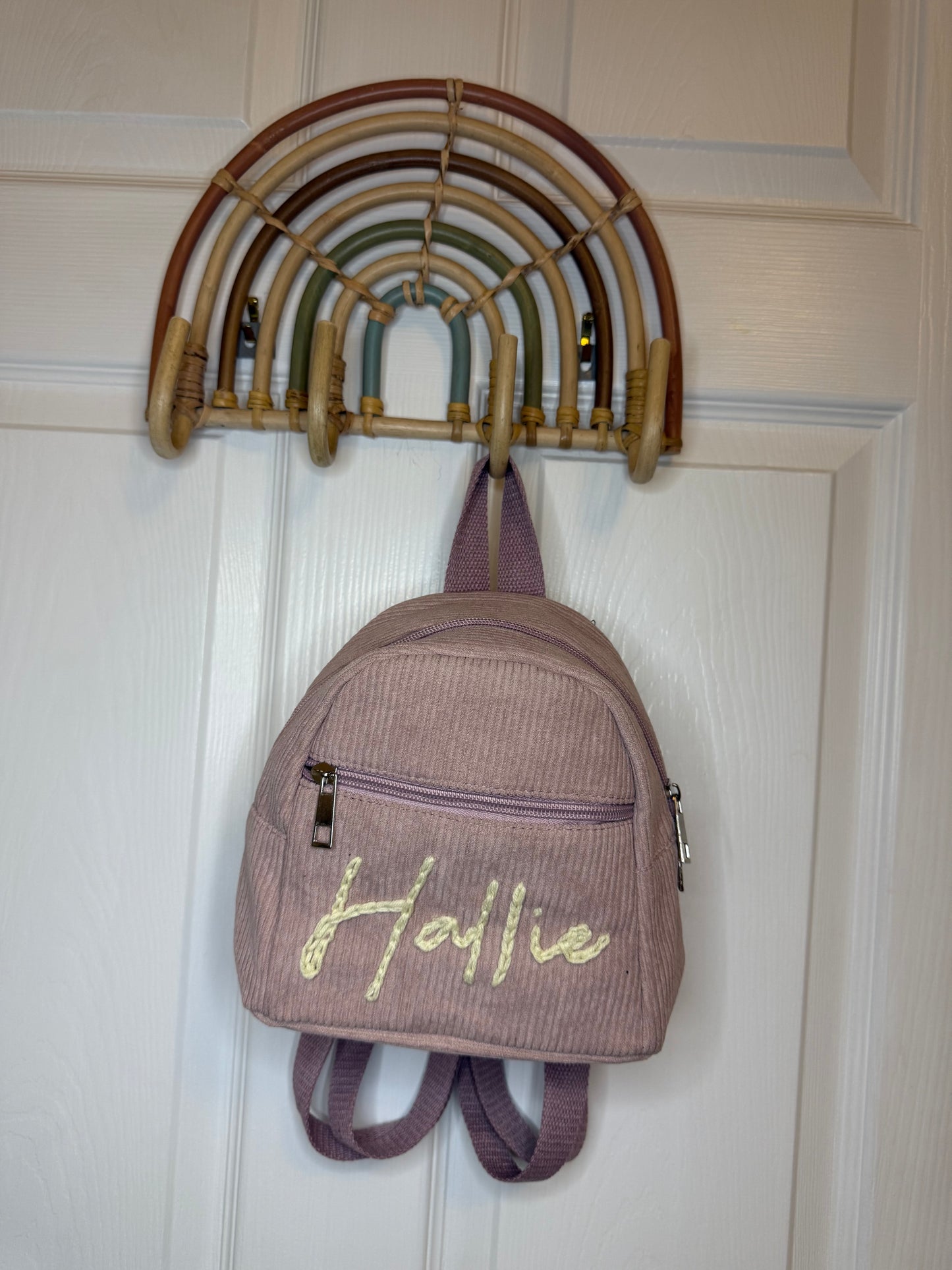 Toddler backpack lilac