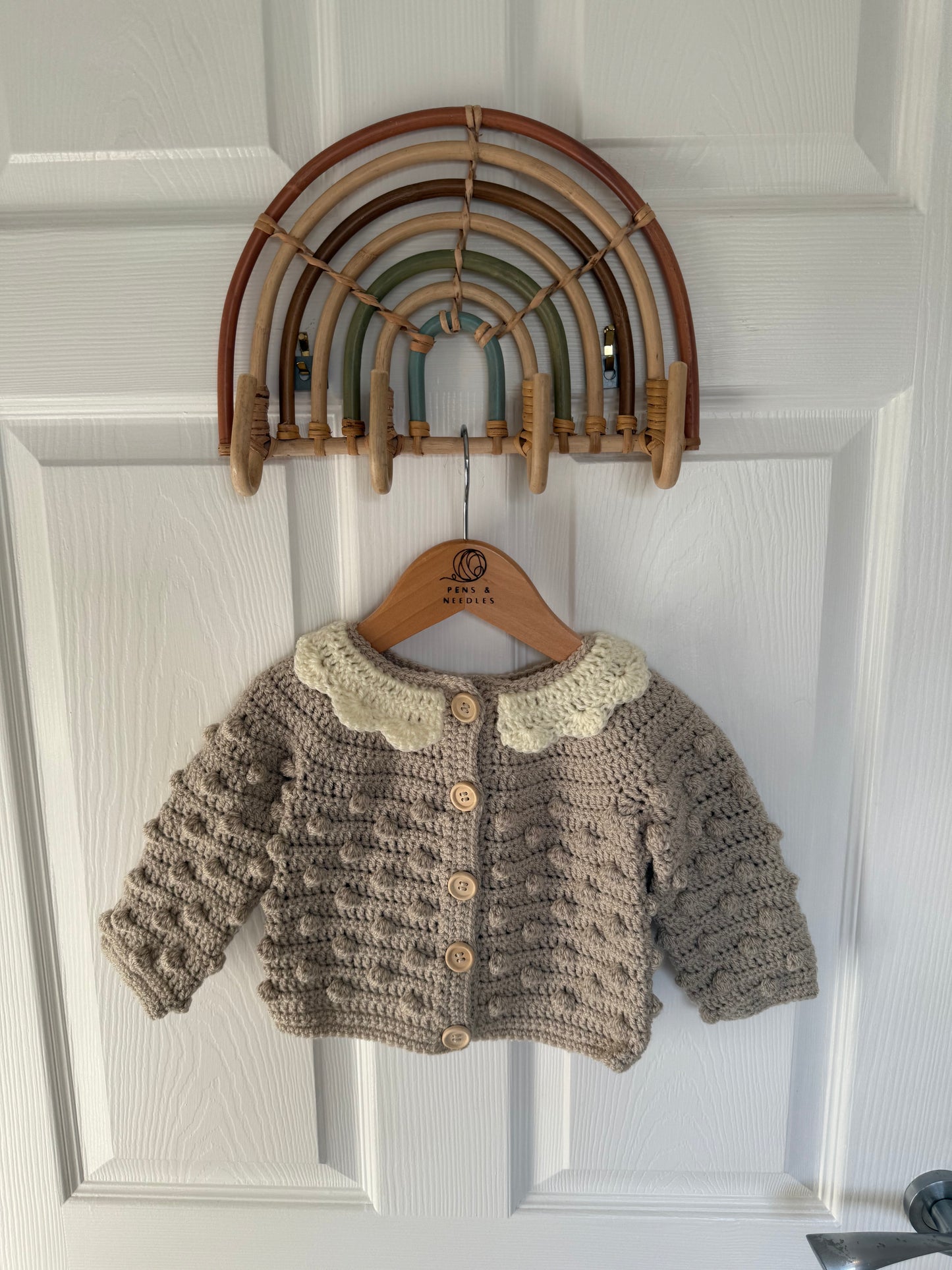 Crochet cardigan 6-12 months