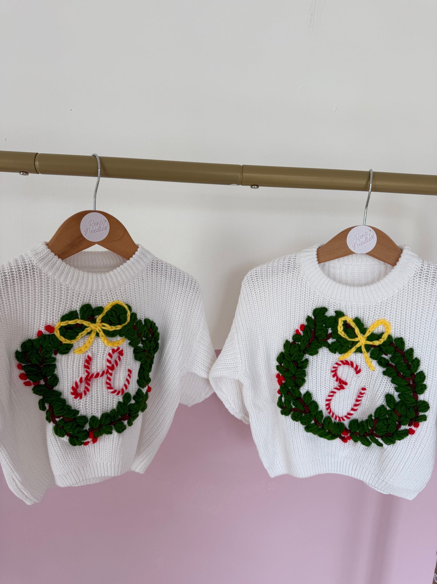 Christmas Wreath jumper