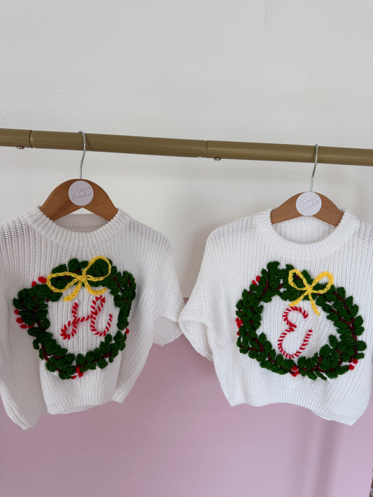 Christmas Wreath jumper