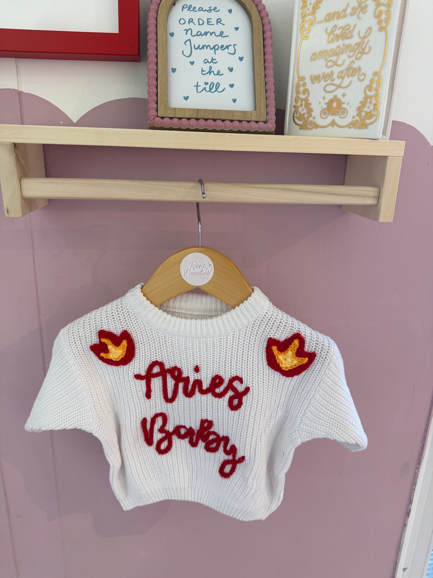 Star sign baby jumpers
