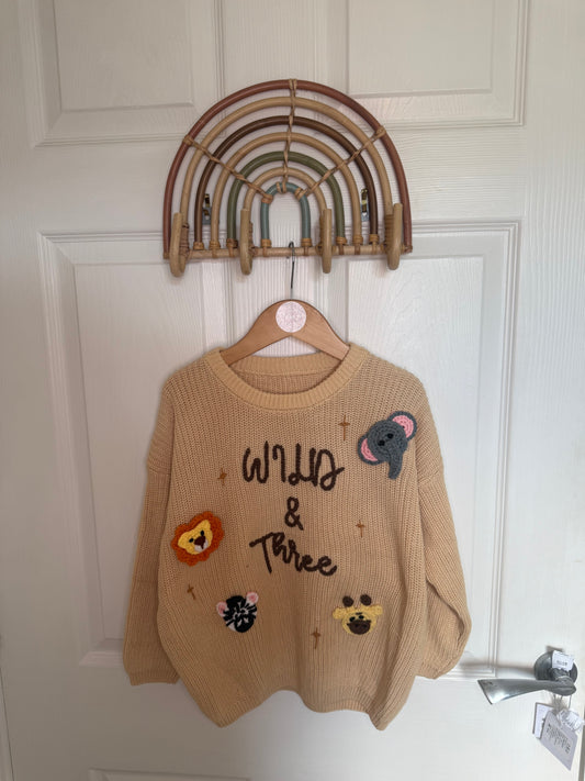 Wild & Three jumper