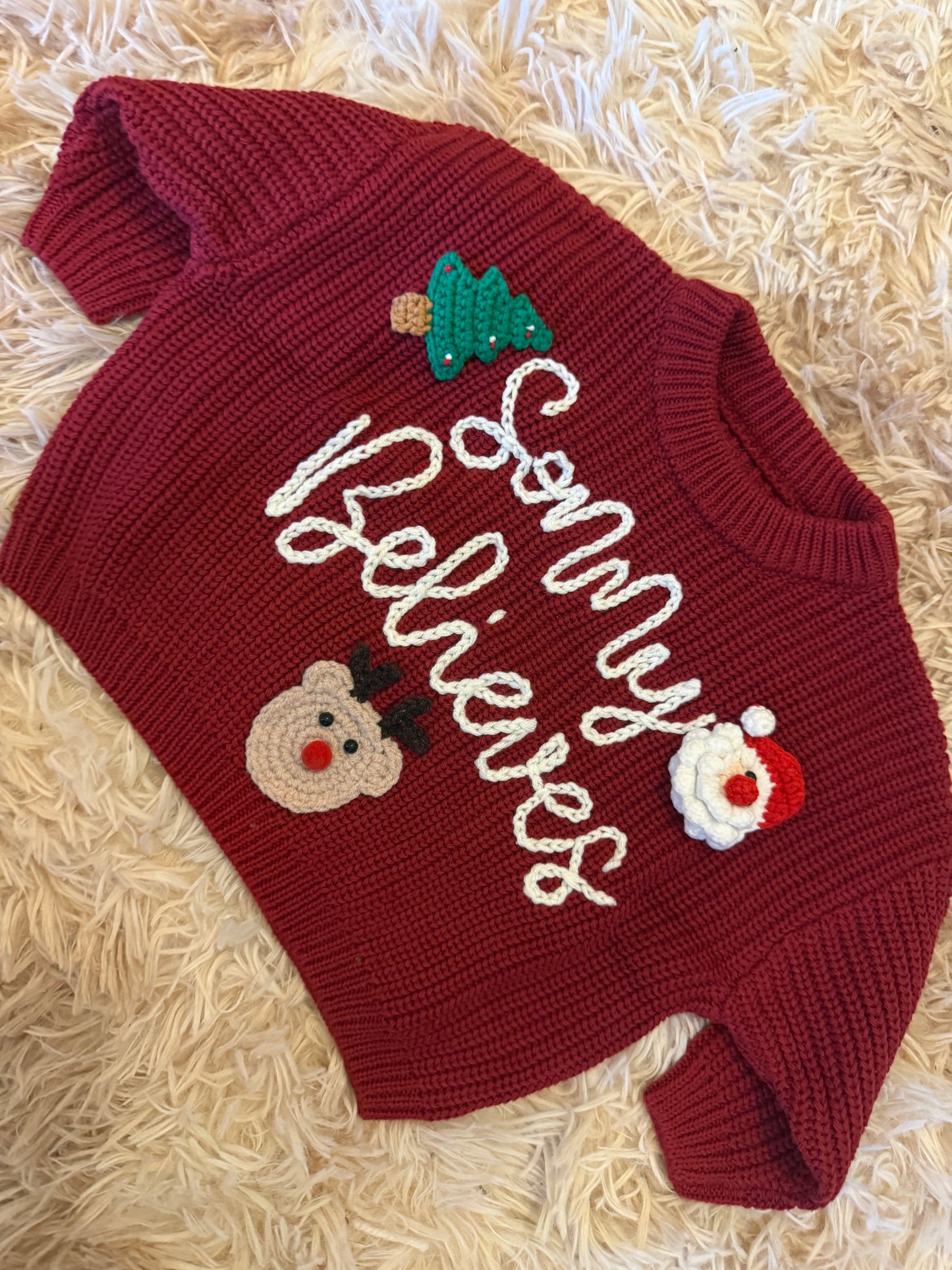 Believe Christmas jumper