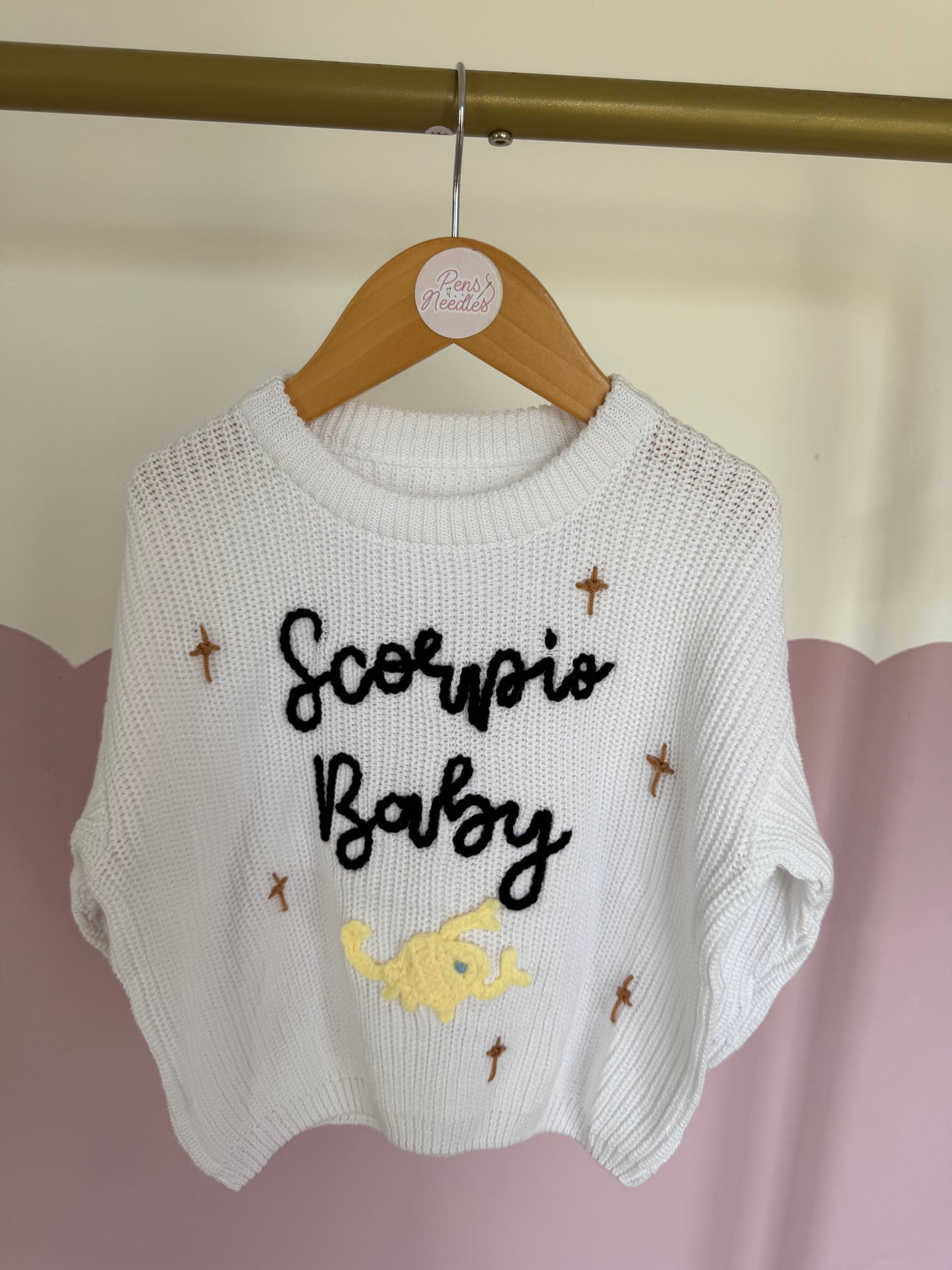 Star sign baby jumpers