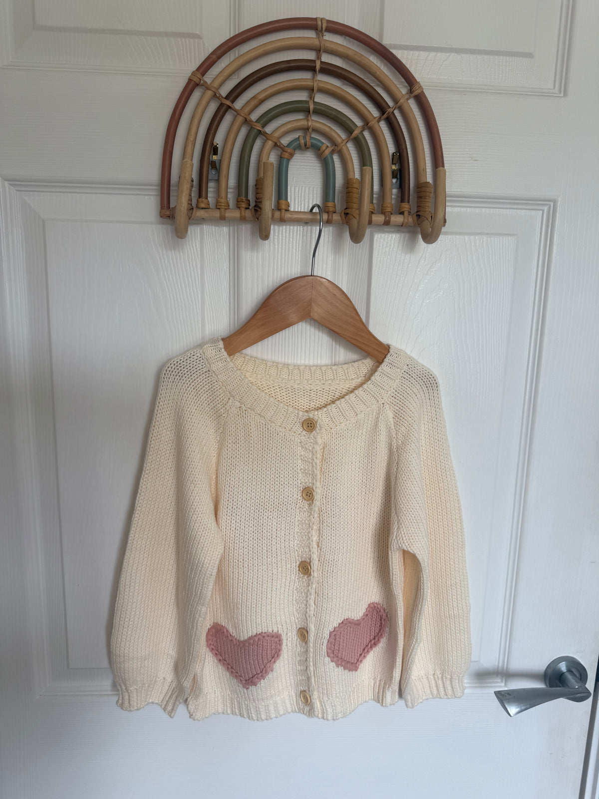 Love heart cardigan